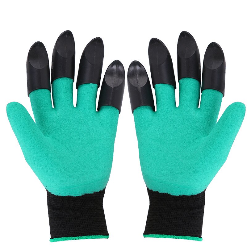 KopiLova 1  ¿   ۾ 尩 4 ABS հ   ȣũ Ĺ 尩 ı/KopiLova 1 pairs Left and Right Hands Garden Working Gloves4 ABS Finger Claws Dig Rake P